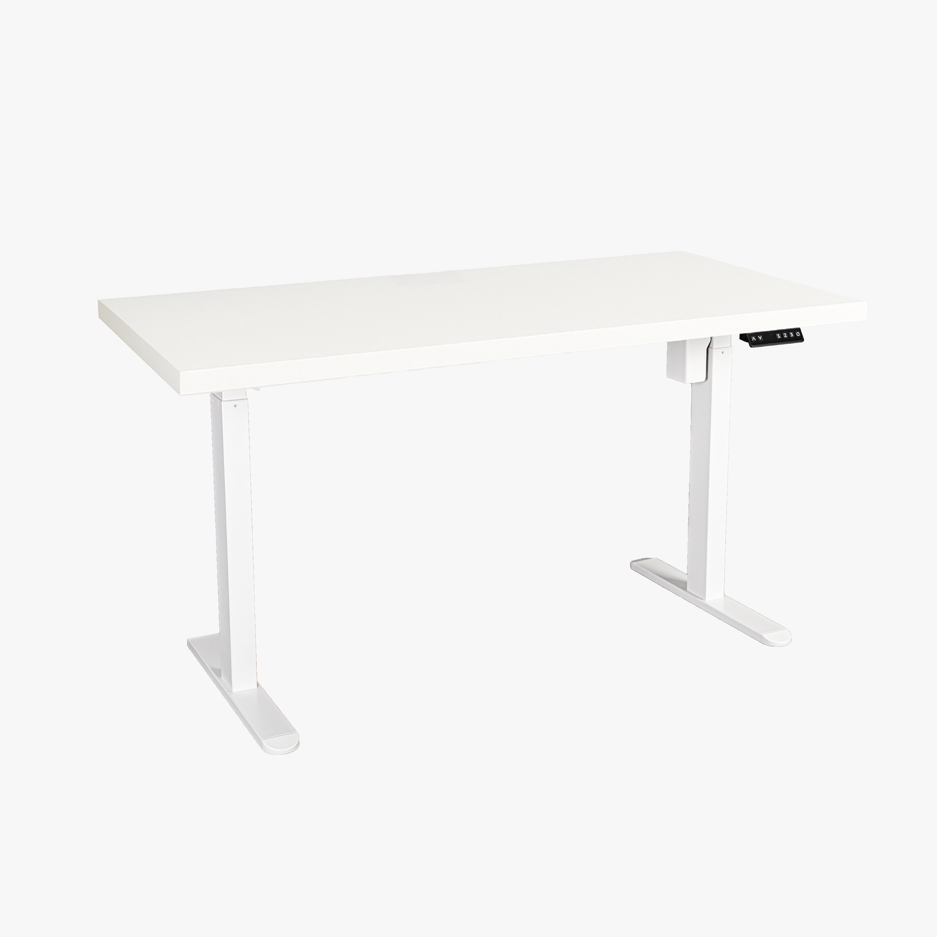 Uta Electrtic Standing Desk, White 1.6M