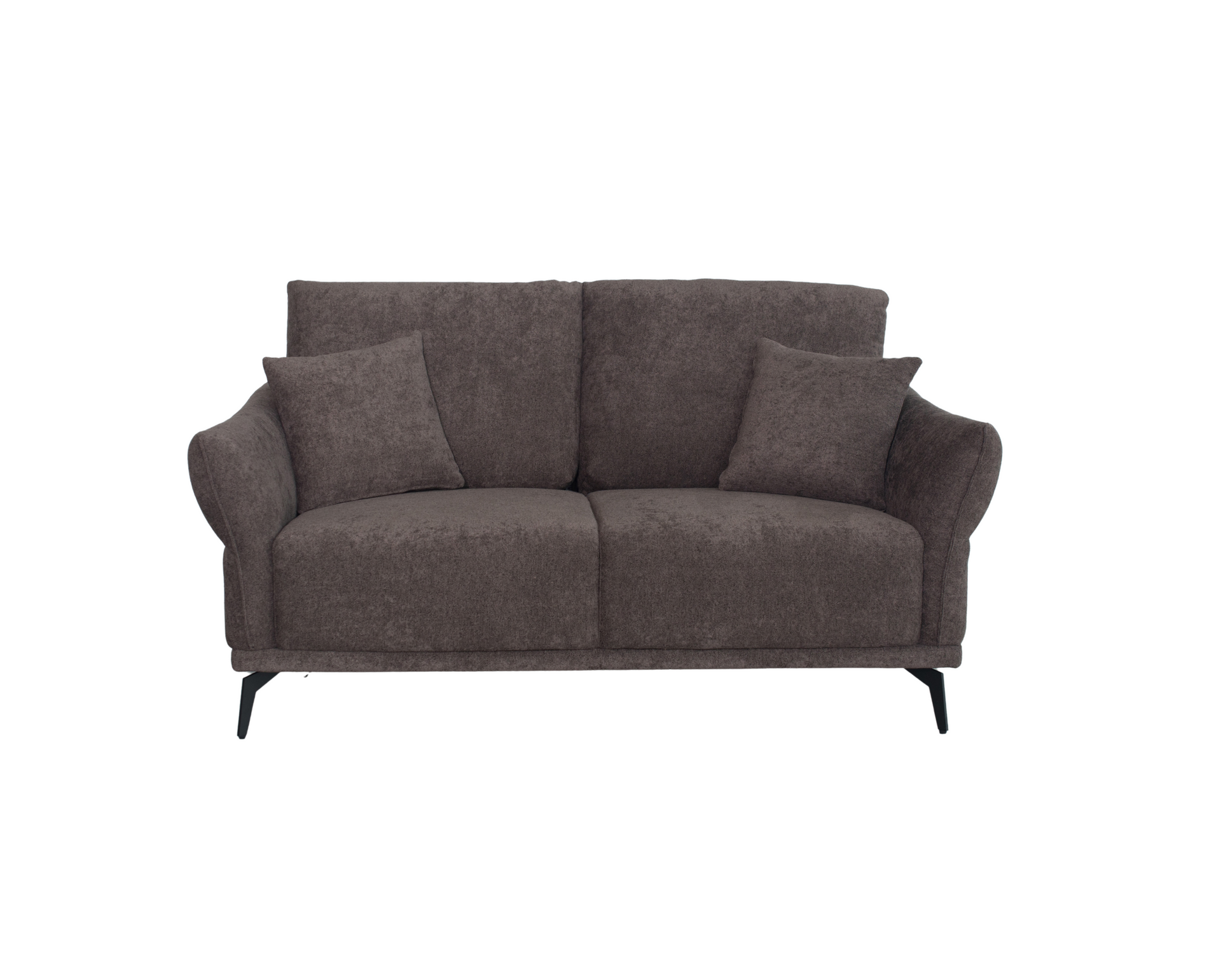 Sora 2-Seater Sofa, Dark brown