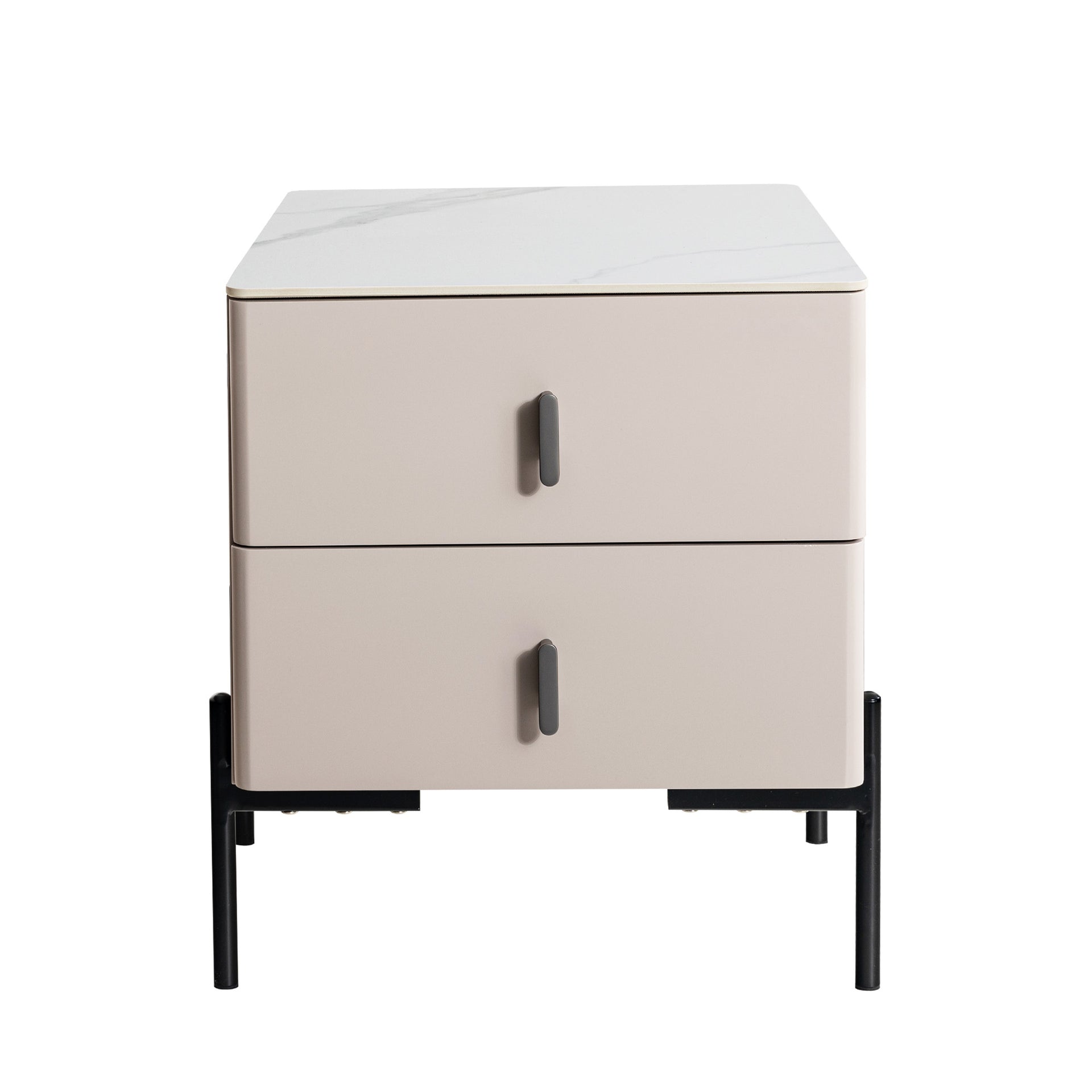 Merano Bedside Table, Grey