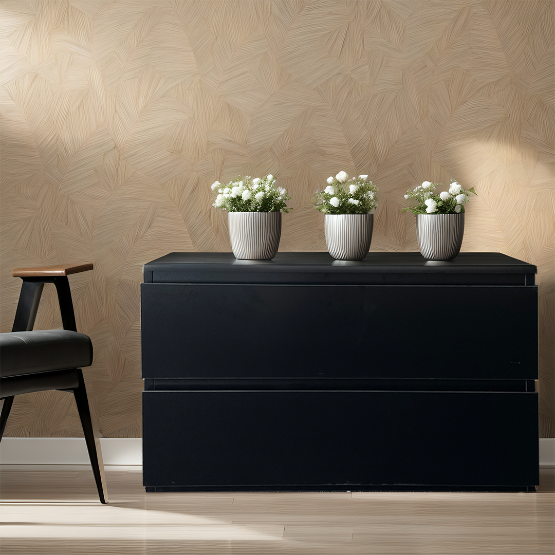 Enna 2-Drawer Side Table, Black