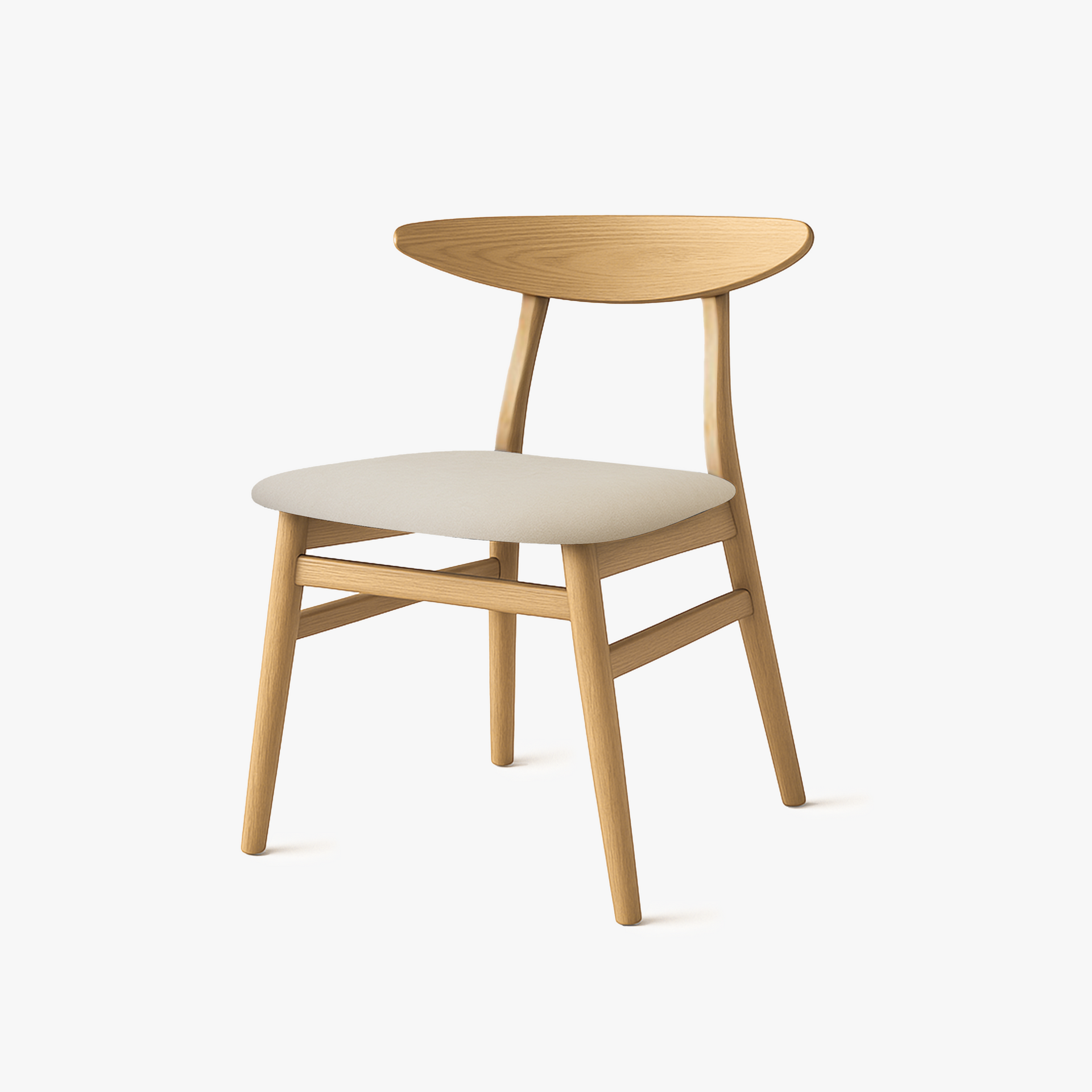 Legnano Hansen Dining Chair, Wood, Set of 2