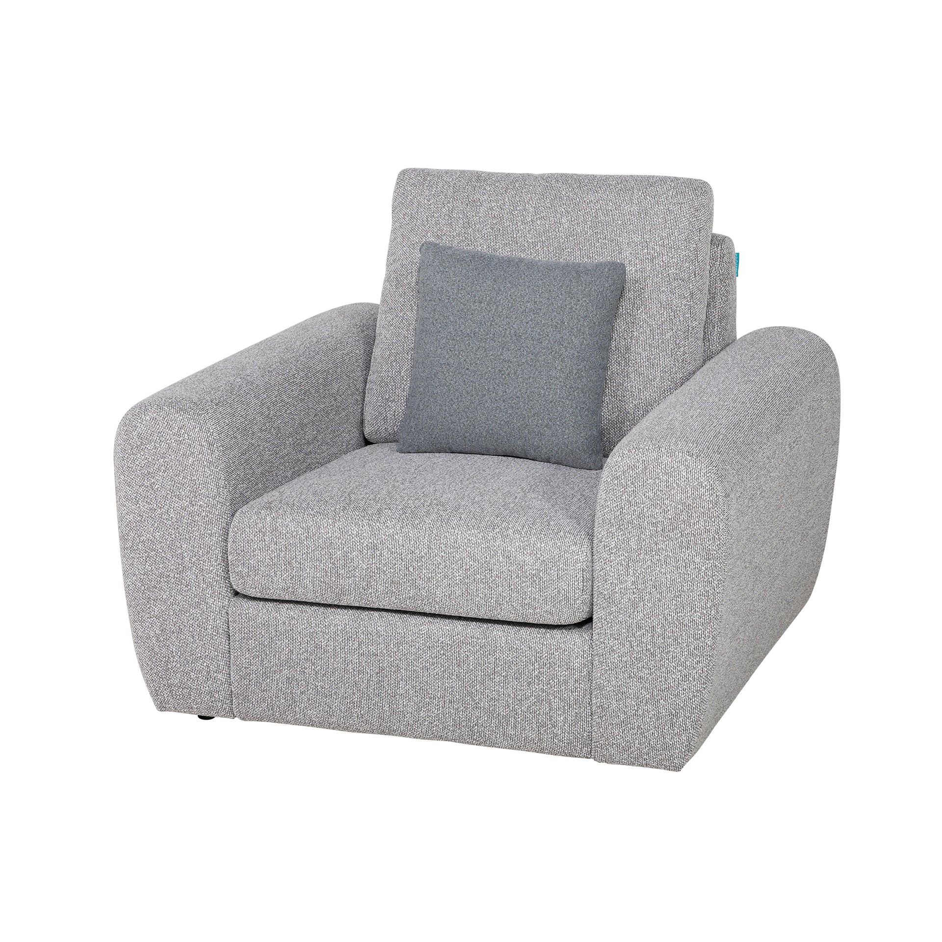 Orvieto Single Seater Sofa, Grey