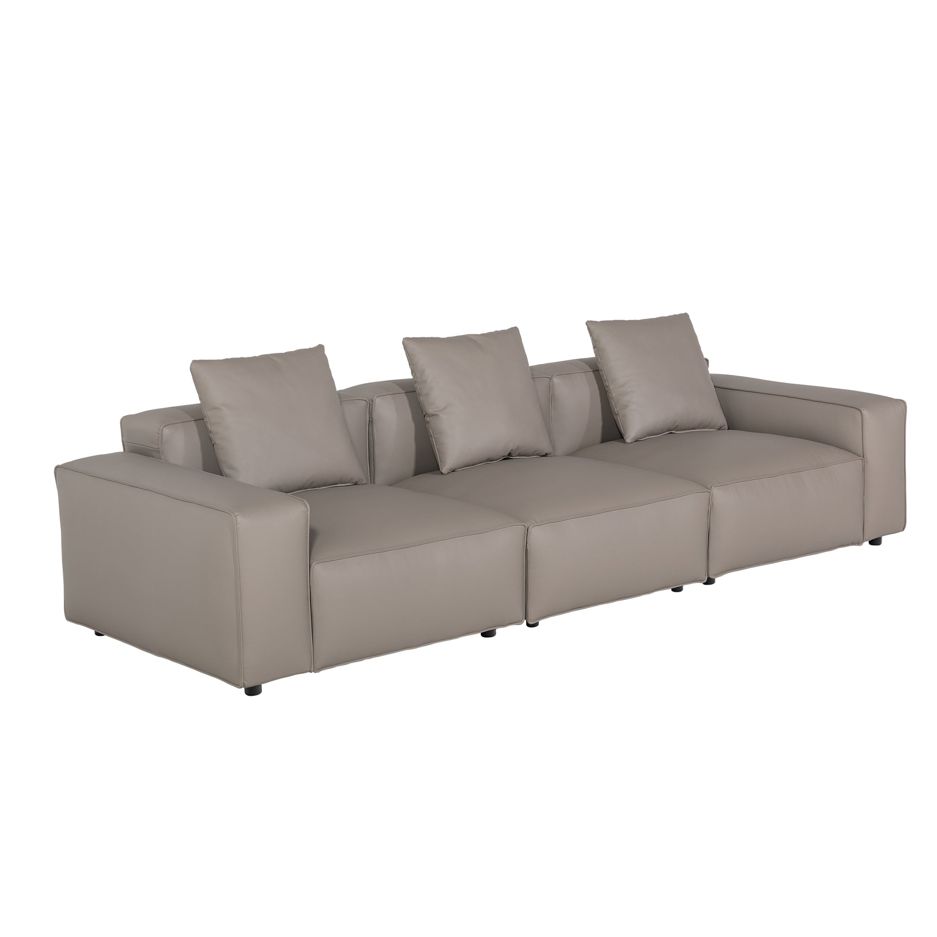 Gorizia Three Seater Sofa, Misty Grey