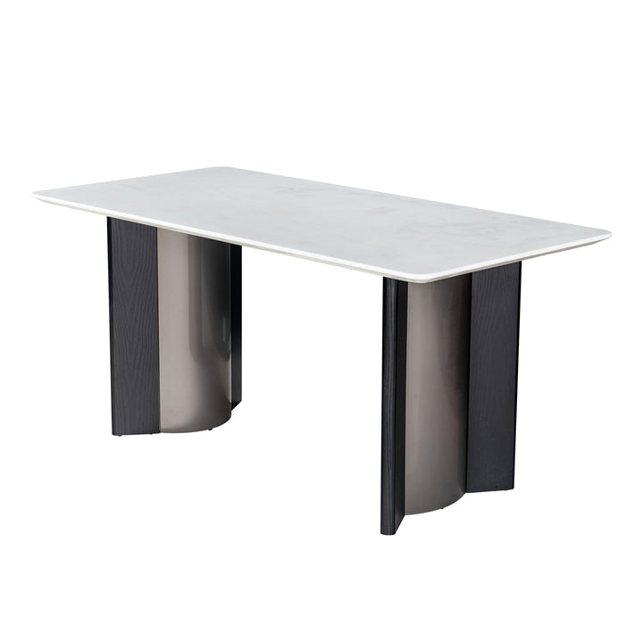 Dining Table, Fendi White