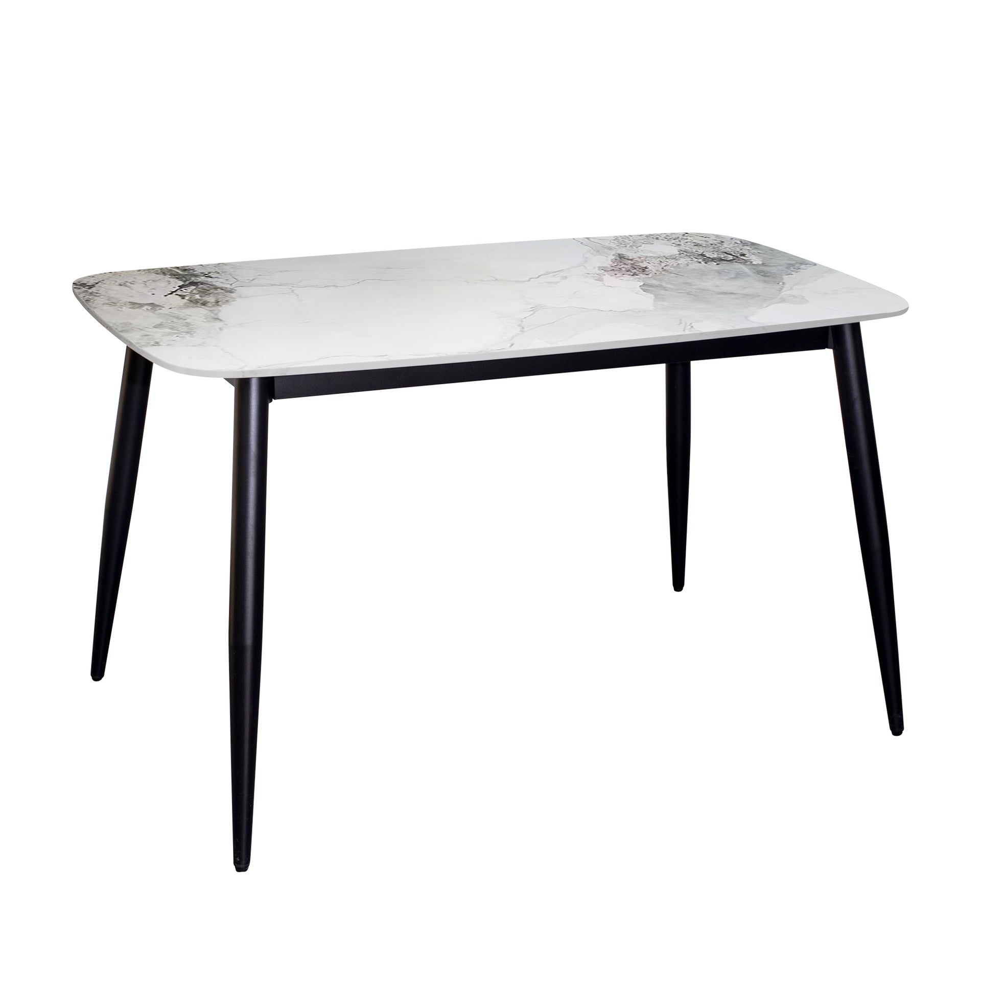Italian Dining Table, 1.6M, Grey White