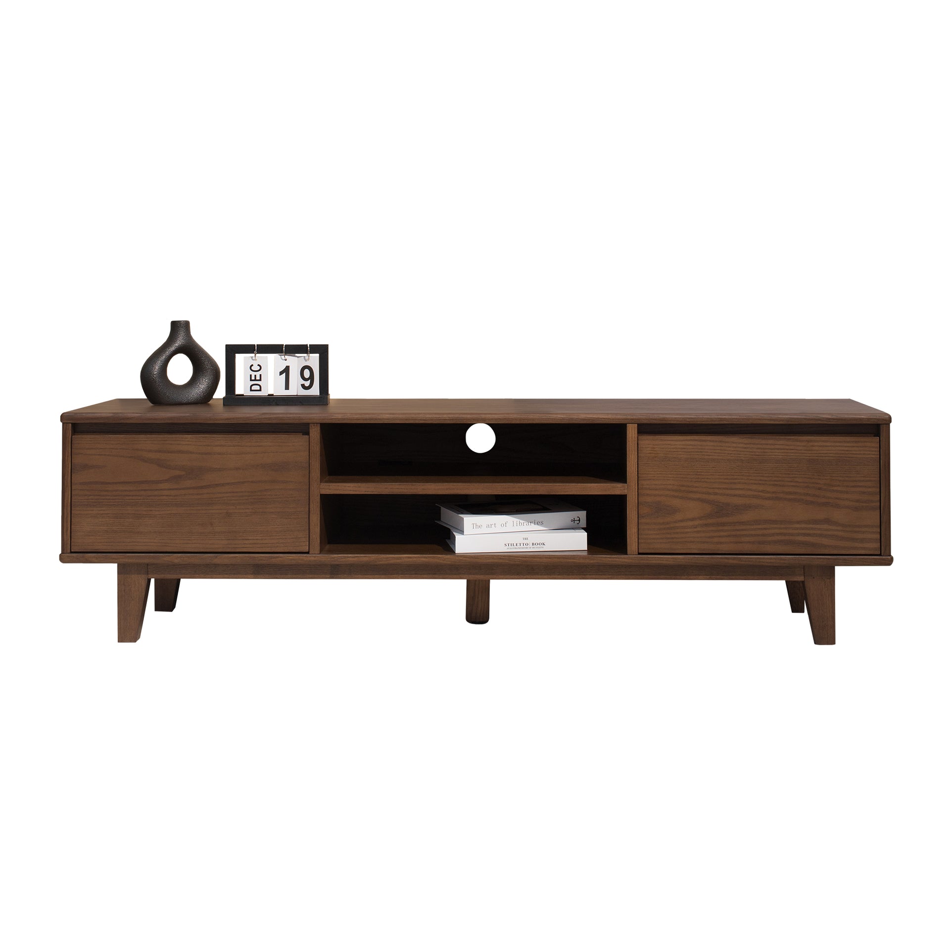 Arezzo TV Stand, 1.5M, Claro Walnut
