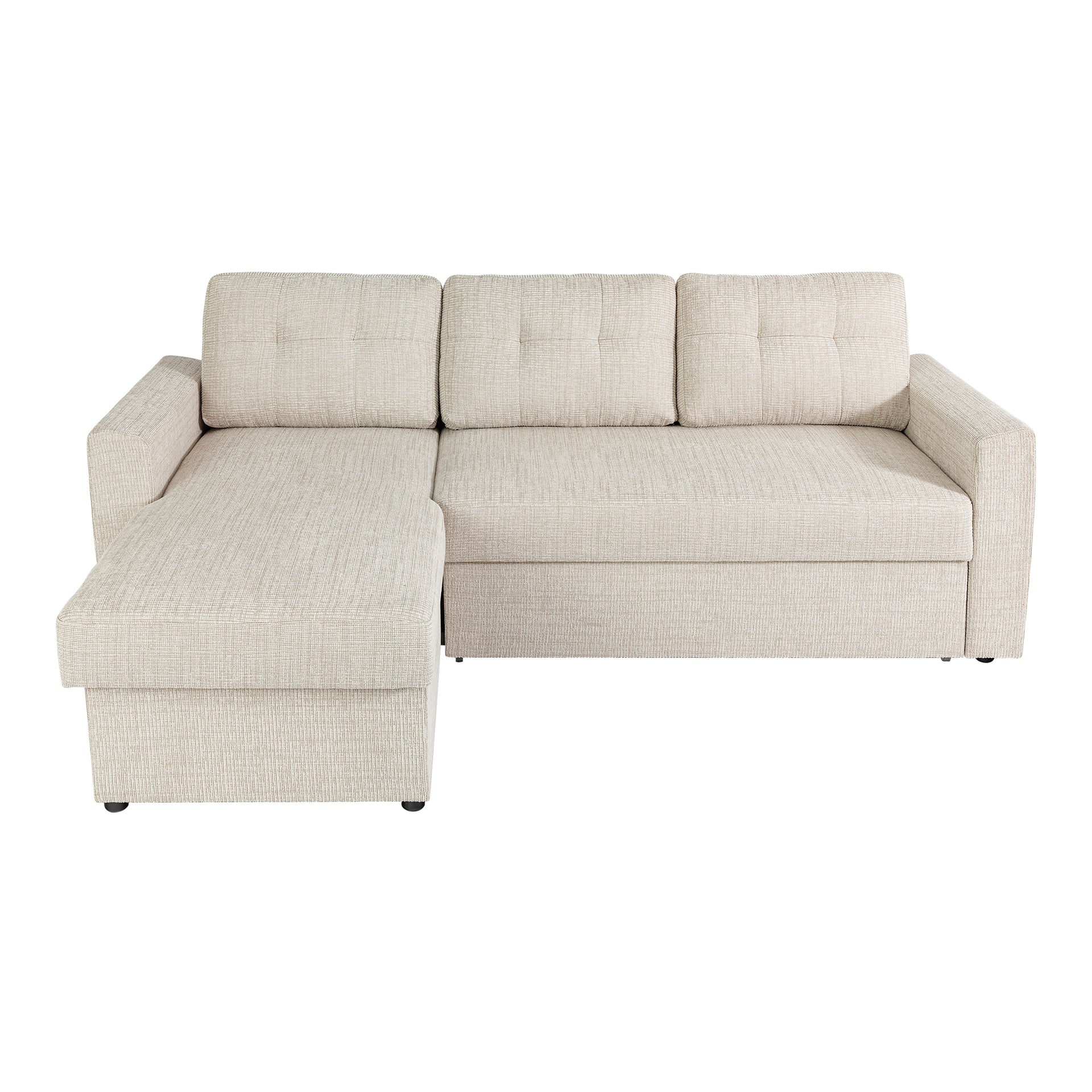 Nola 3 Seater Sofa bed with Storage, Cameo