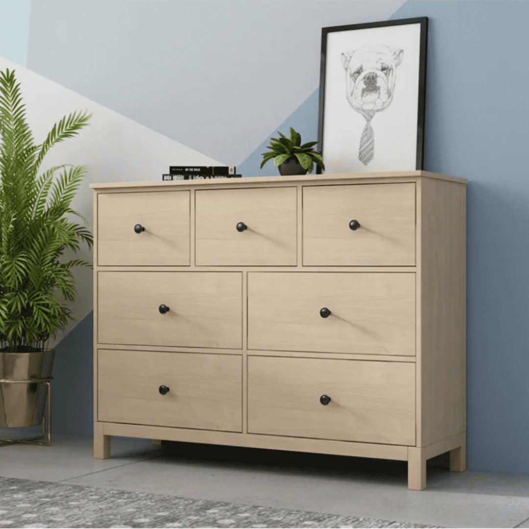 Modica 7 Drawer (3 over 4) Lowboy - Proferlo Furniture